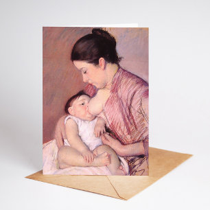 Maternite   Mary Cassatt Card