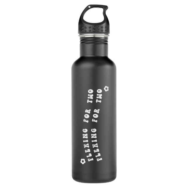 Maternity Gym Workout Fitness Mom to Be Pregnancy  710 Ml Water Bottle (Front)