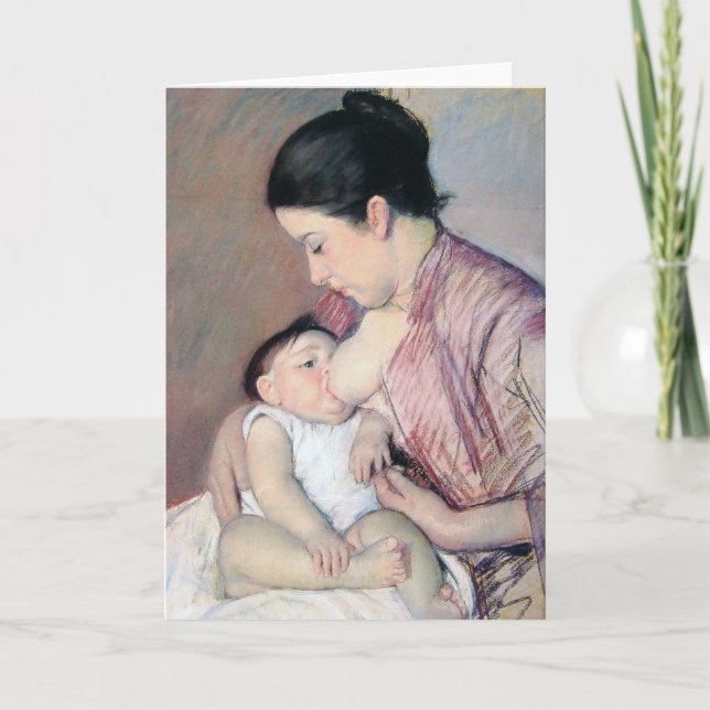 Maternity, Mary Cassatt Card (Front)