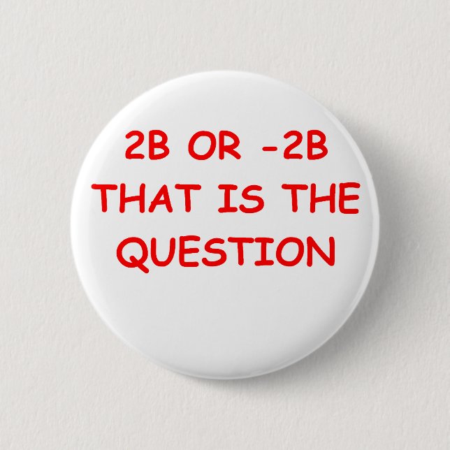 MATH8 2 INCH ROUND BUTTON (Front)