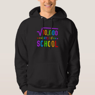 Math 100 Days Of School Math Teacher 100 Days of Hoodie