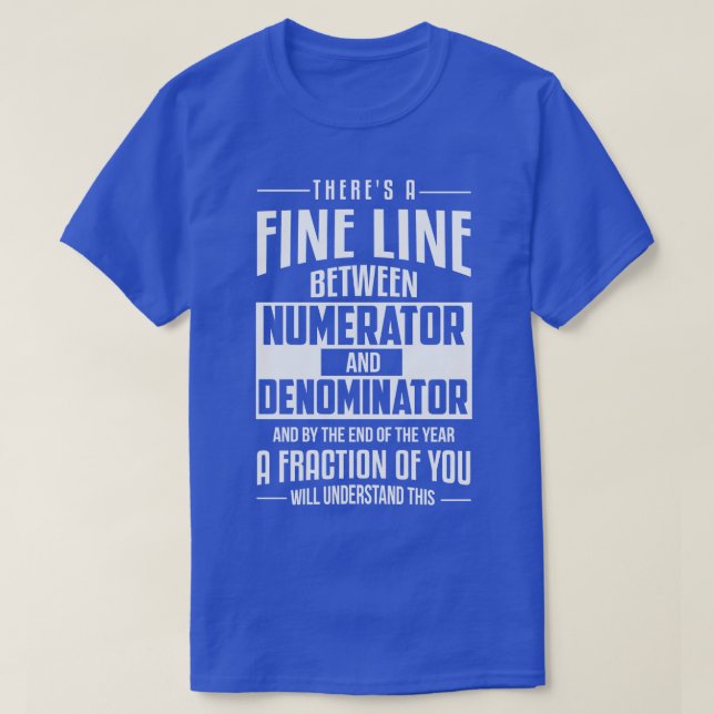 Math 1 T-Shirt (Design Front)