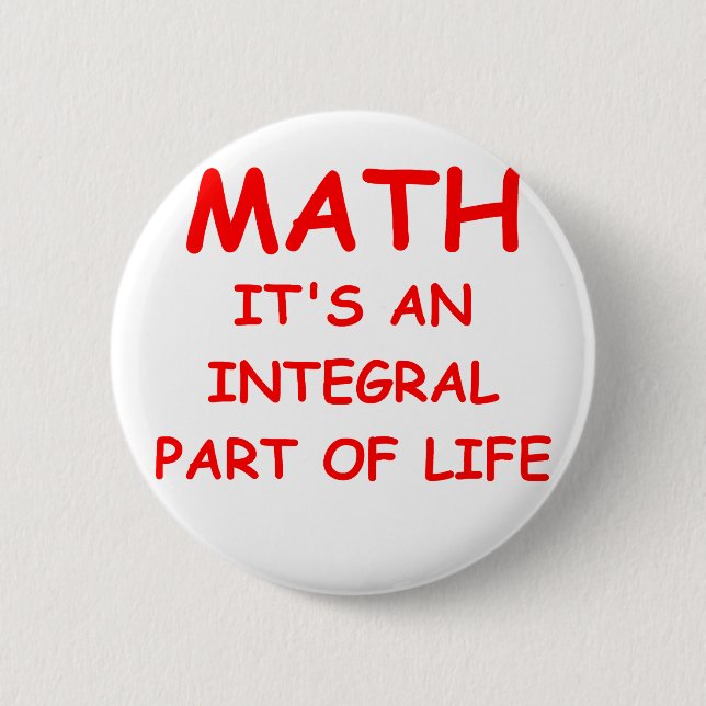 MATH 2 INCH ROUND BUTTON (Front)