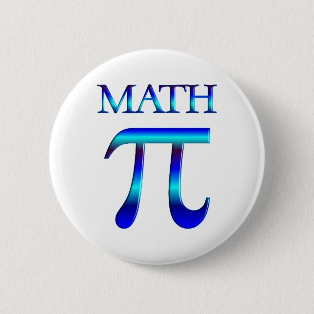 Math 2 Inch Round Button (Front)