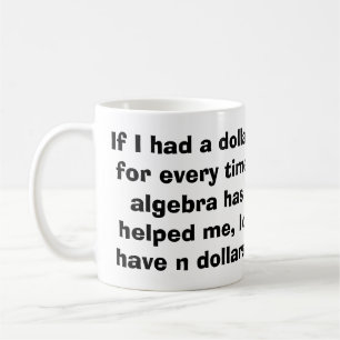 Math Algebra Mug
