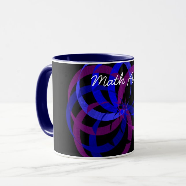Math Art Bing café Mug (Devant gauche)