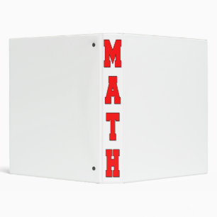 Math Binder