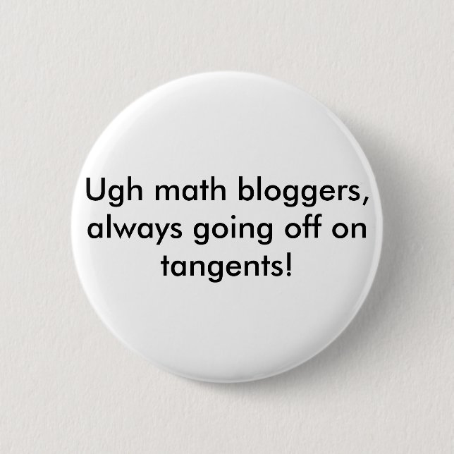 math bloggers button (Front)