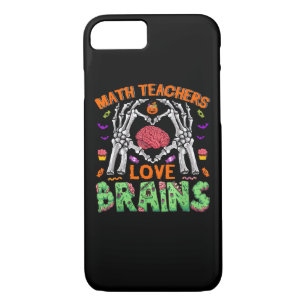 Math Brain Heart Skeleton Hand Zombie Halloween Case-Mate iPhone Case