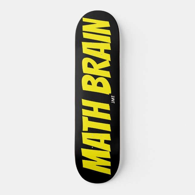 MATH BRAIN SKATEBOARDS . JMT USA (Front)