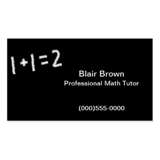 Math Tutor Business Cards and Business Card Templates | Zazzle Canada