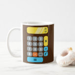 Math Calculator Mathematics Teacher Student Coffee Mug<br><div class="desc">Math Calculator Mathematics Teacher Student Mathematician Gift. Perfect gift for your dad,  mom,  papa,  men,  women,  friend and family members on Thanksgiving Day,  Christmas Day,  Mothers Day,  Fathers Day,  4th of July,  1776 Independent day,  Veterans Day,  Halloween Day,  Patrick's Day</div>