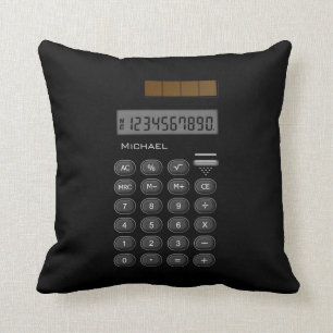 Math Calculator Pillow