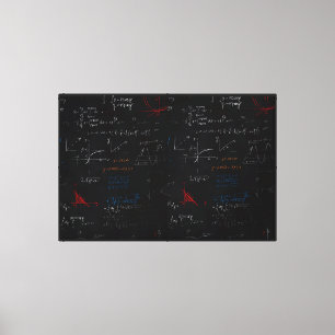 Math Canvas Print