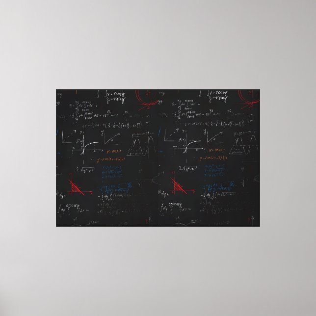 Math Canvas Print (Front)