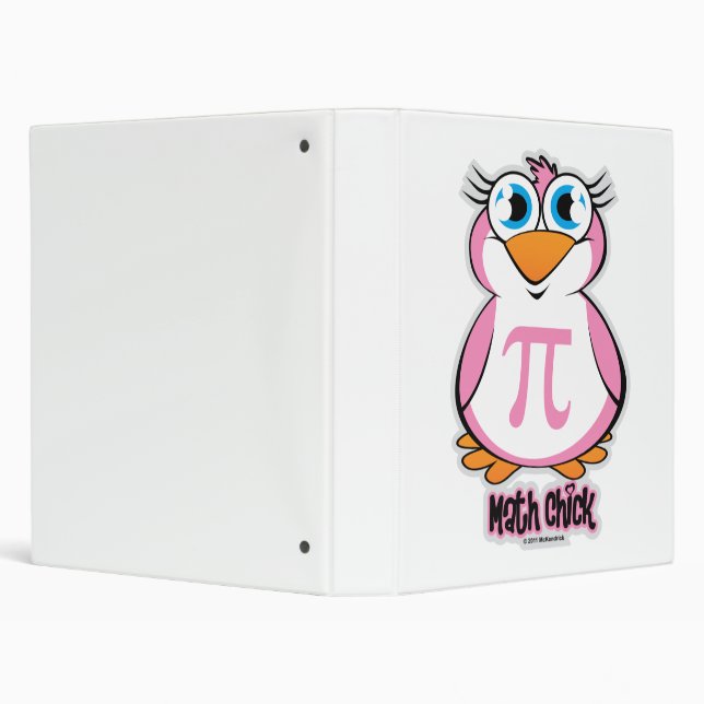 Math Chick Binder (Background)