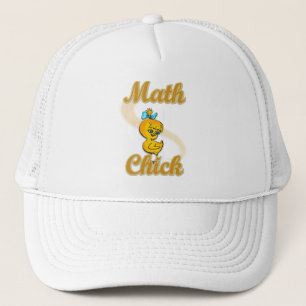 Math Chick Trucker Hat