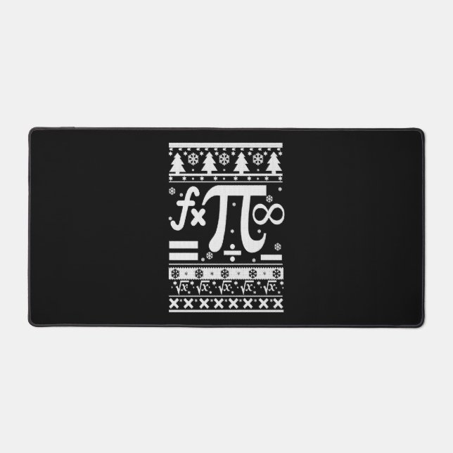 Math Christmas  Desk Mat (Front)