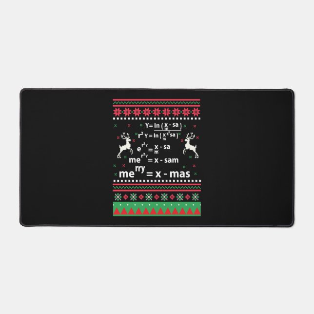 MATH CHRISTMAS DESK MAT (Front)