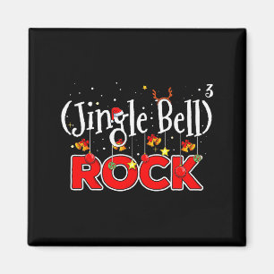 Math Christmas Jingle Bells Rock Math Funny Christ Magnet