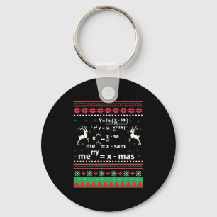 MATH CHRISTMAS KEYCHAIN