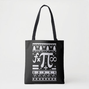 Math Christmas Tote Bag