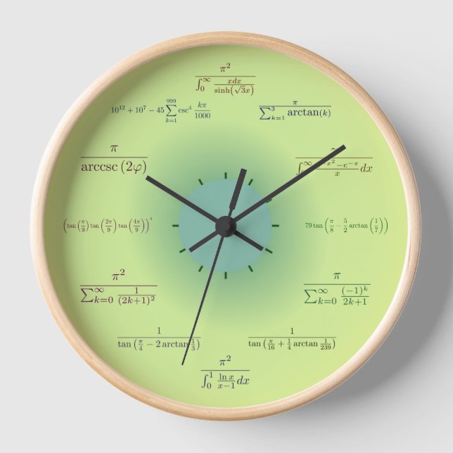 Math clock (Front)