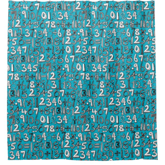 math doodle blue (Front)