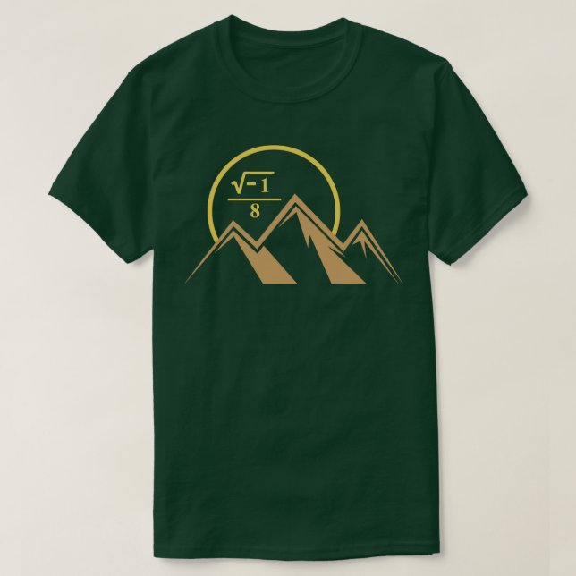 Math Equation Gift Funny Square Root Math Day  T-Shirt (Design Front)