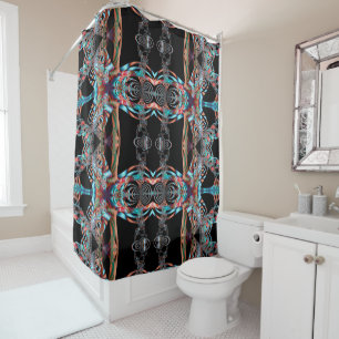 math equation shower curtain