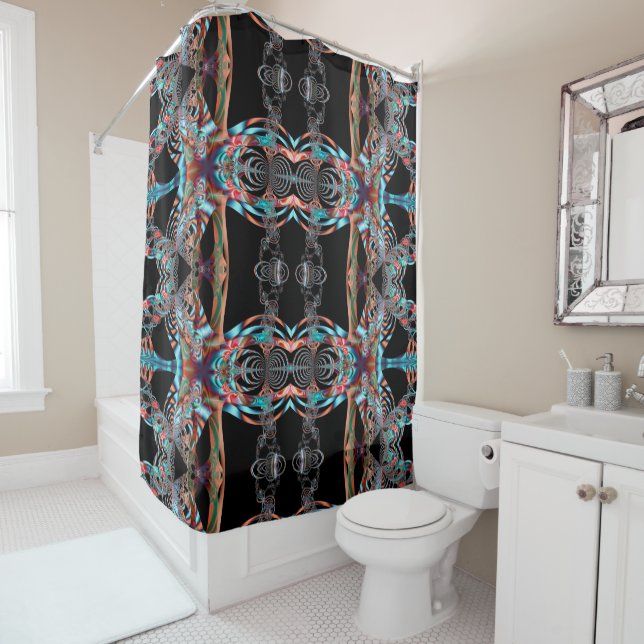 math equation shower curtain (In Situ)