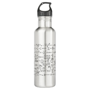math equations and formulas 710 ml water bottle