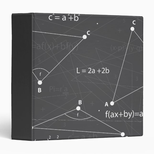 Math Equations Binder (Front/Spine)