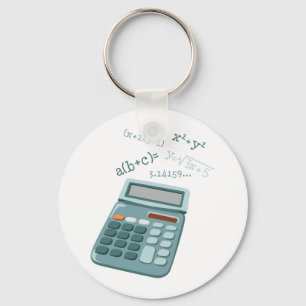 Math Equations Keychain