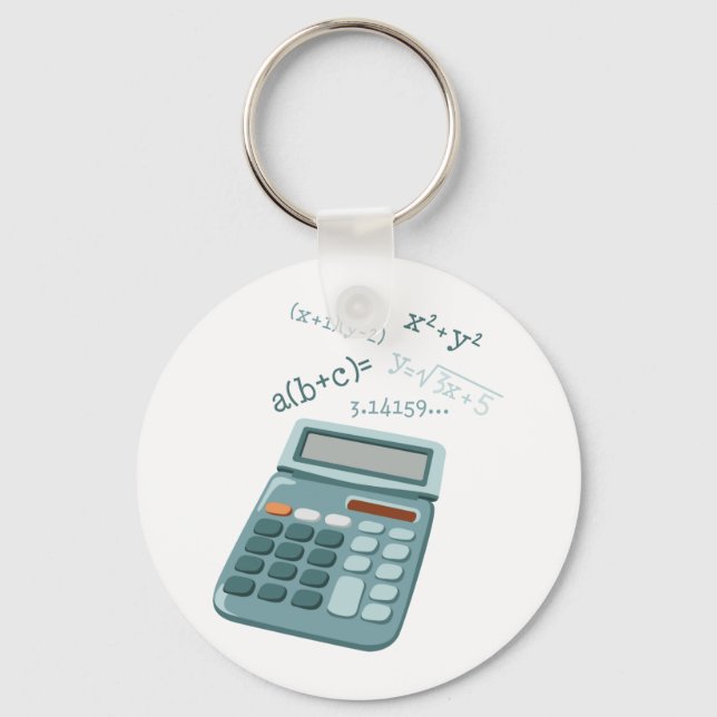 Math Equations Keychain (Front)