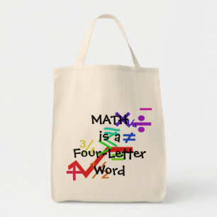 Math est un Sac fourre-tout à quatre lettres