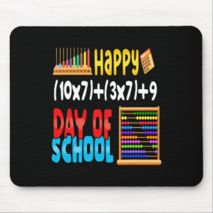 Math Formula 100 Days Of School For Teacher Studen Mouse Pad
