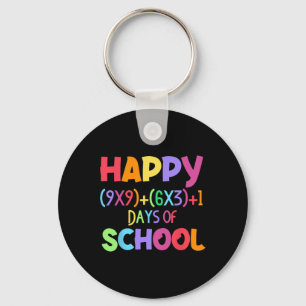 Math Formula 100 Days Of School Funny Math Teacher Keychain