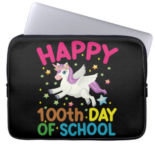 Math Formula 100 Days Of School Funny Math Teacher Laptop Sleeve