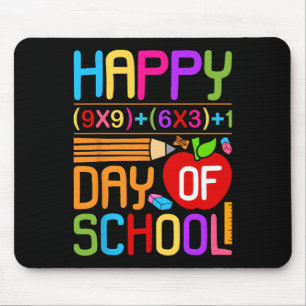 Math Formula 100 Days Of School Funny Math Teacher Mouse Pad