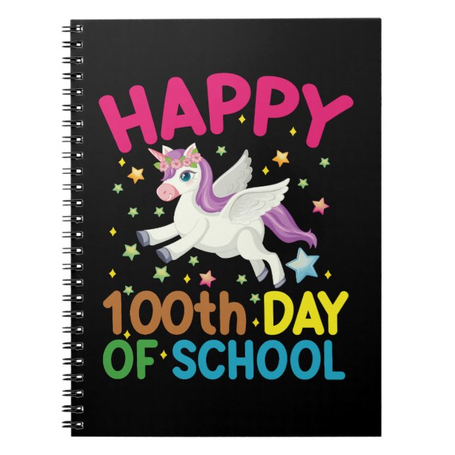 Math Formula 100 Days Of School Funny Math Teacher Notebook (Front)