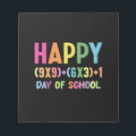 Math Formula 100 Days Of School Funny Math Teacher Notepad<br><div class="desc">Math Formula 100 Days Of School Funny Math Teacher 100th Day T-Shirt
Math Formula 100 Days Of School Funny Math Teacher</div>