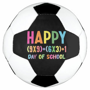 Math Formula 100 Days Of School Funny Math Teacher Soccer Ball