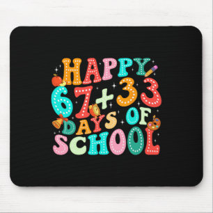 Math Formula 100 Days Of School Funny Teacher 67 1 Mouse Pad