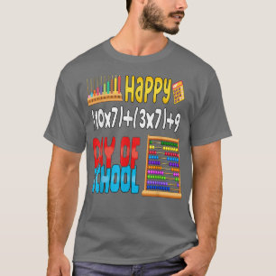 Math Formula 100 Days Of School Shirt for Teacher 
