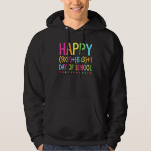 Math Formula 100 Days Of School Teacher Boy Girl Hoodie