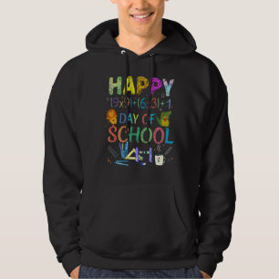 Math Formula Happy 100 Days Of Virual School Cool Hoodie