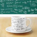 Math Formulas And Numbers Espresso Cup<br><div class="desc">Math Formulas And Numbers on an Espresso Mug. Let everyone know how much you love math or a great gift for the scientifically and mathematically conscious.</div>
