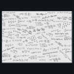 Math Formulas And Numbers Tissue Paper<br><div class="desc">Math Formulas And Numbers. Let everyone know how much you love math or a great gift for the scientifically and mathematically conscious.</div>