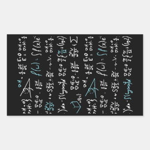 Math formulas mathematics physics student teacher  sticker